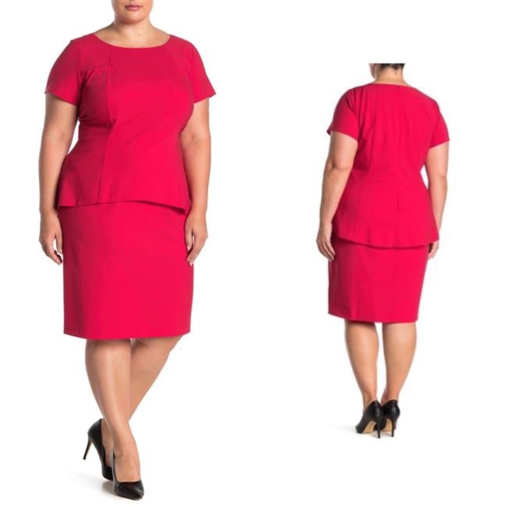 NEW Lafayette 148 Auburn PLUS dress